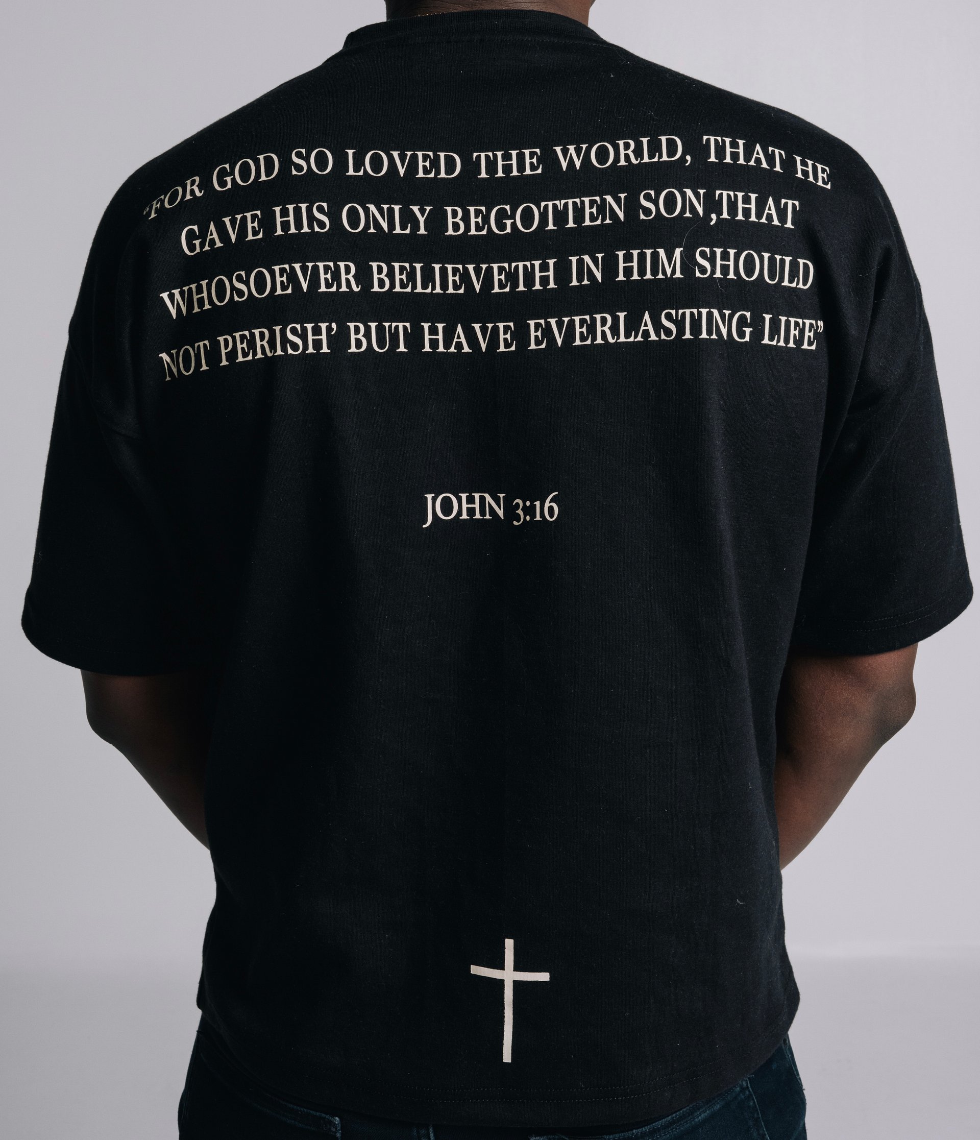 John 3:16-Black Tee product image (2)