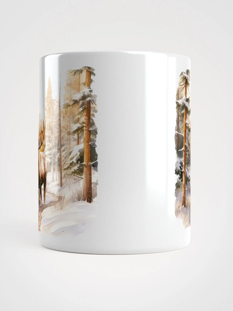 Moose Winter Wonderland Mug product image (5)