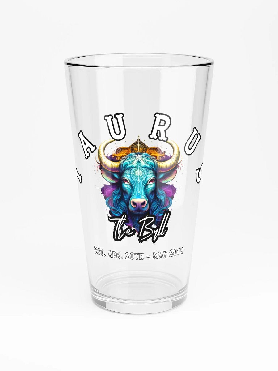 Taurus - Zodiac Shaker Pint Glass product image (3)