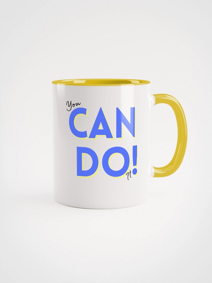 You Can Do It! Colorful Ceramic Mug product image (1)