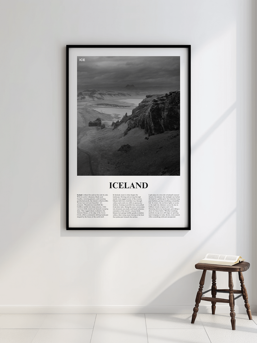 Iceland 04 Newspaper Poster product image (4)