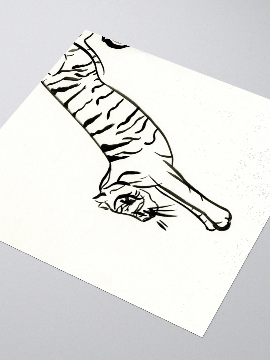 Jumping Tiger Sticker product image (9)