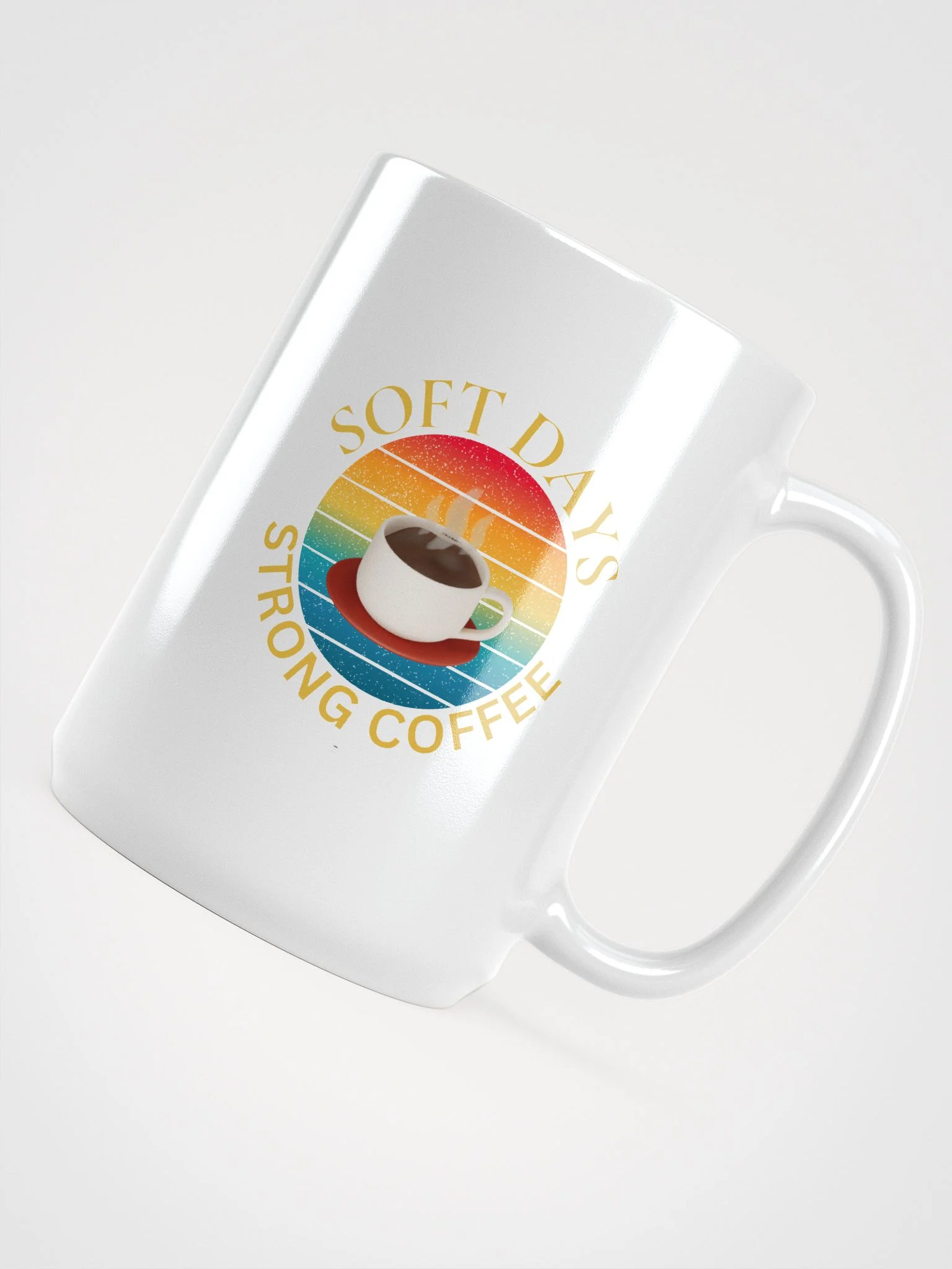 Soft Days Strong Coffee Mug product image (4)