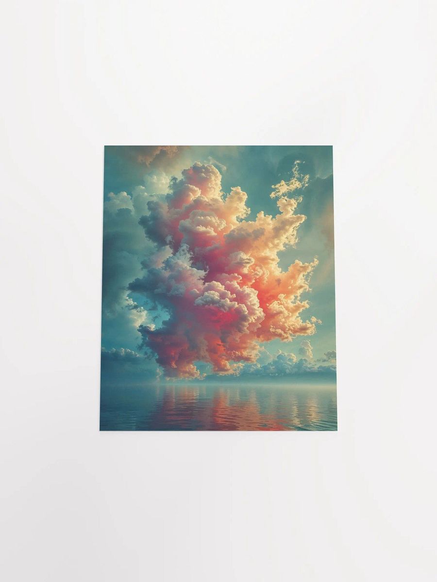 Vibrant Cloud Reflections Poster product image (31)