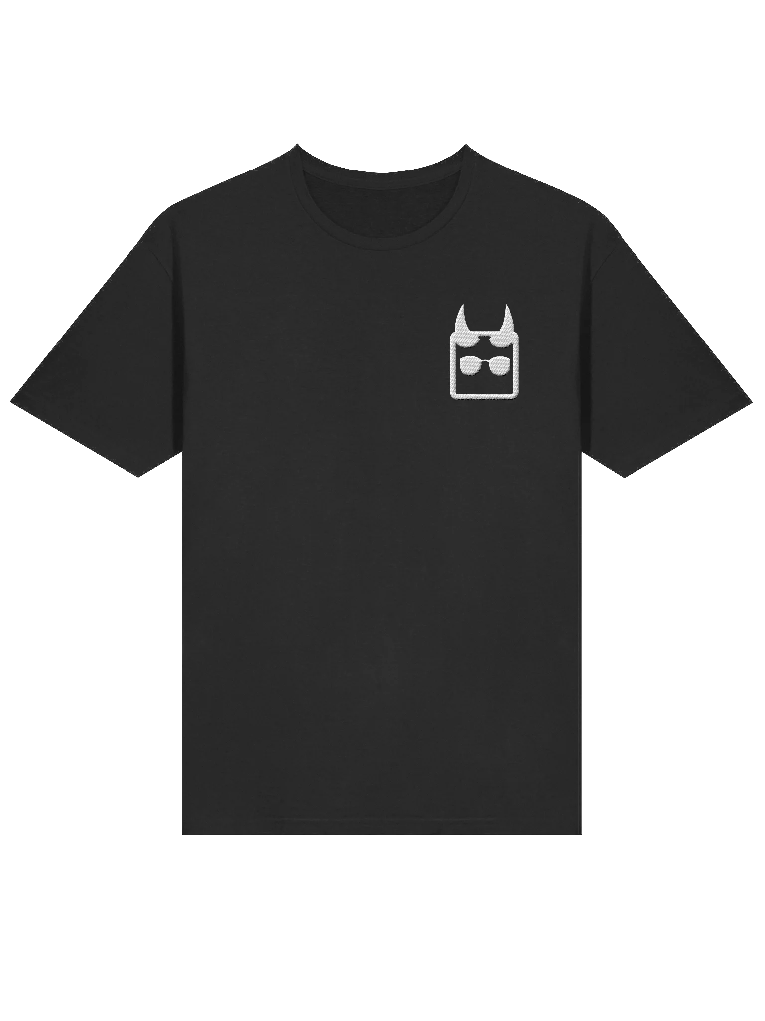 Minimalist Unisex T-Shirt Embroidered (White) product image (87)