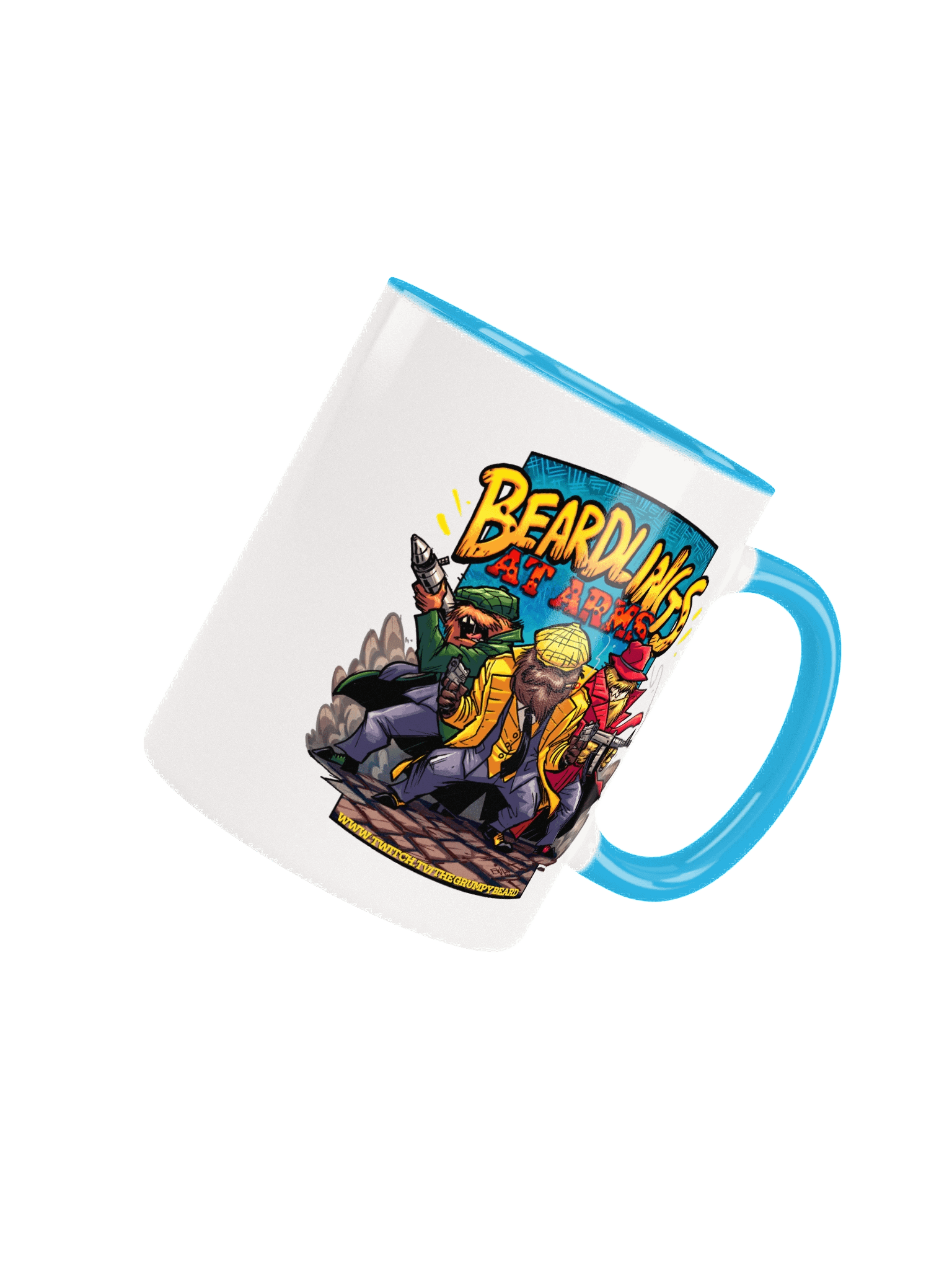 PeekyBeardlings "BEARDLINGS AT ARMS" - Ceramic Mug product image (44)