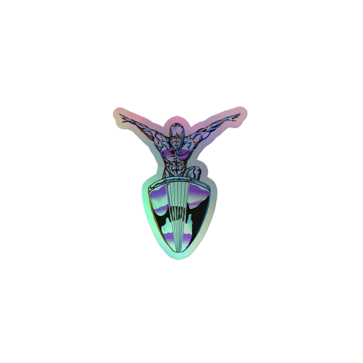 Cosmic Silver Surfer Holofoil Sticker product image (1)