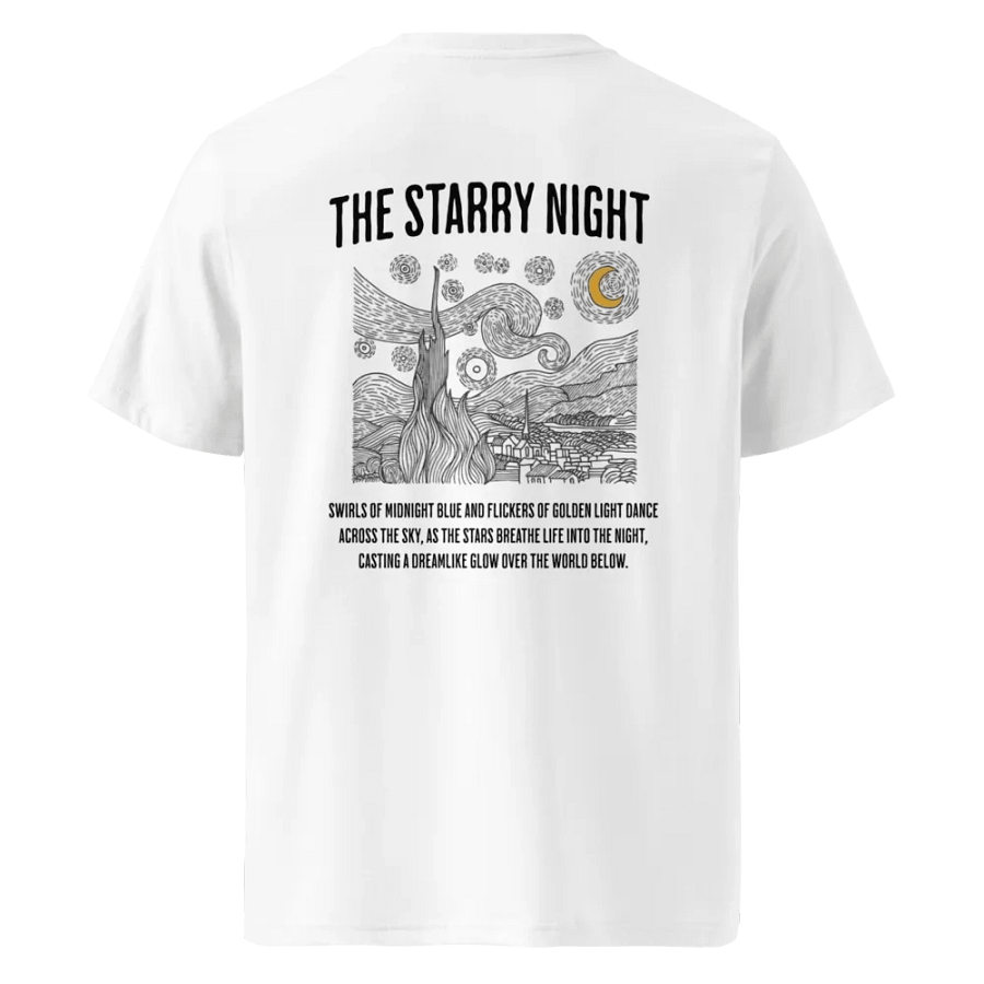 The starry night Organic Tee product image (4)