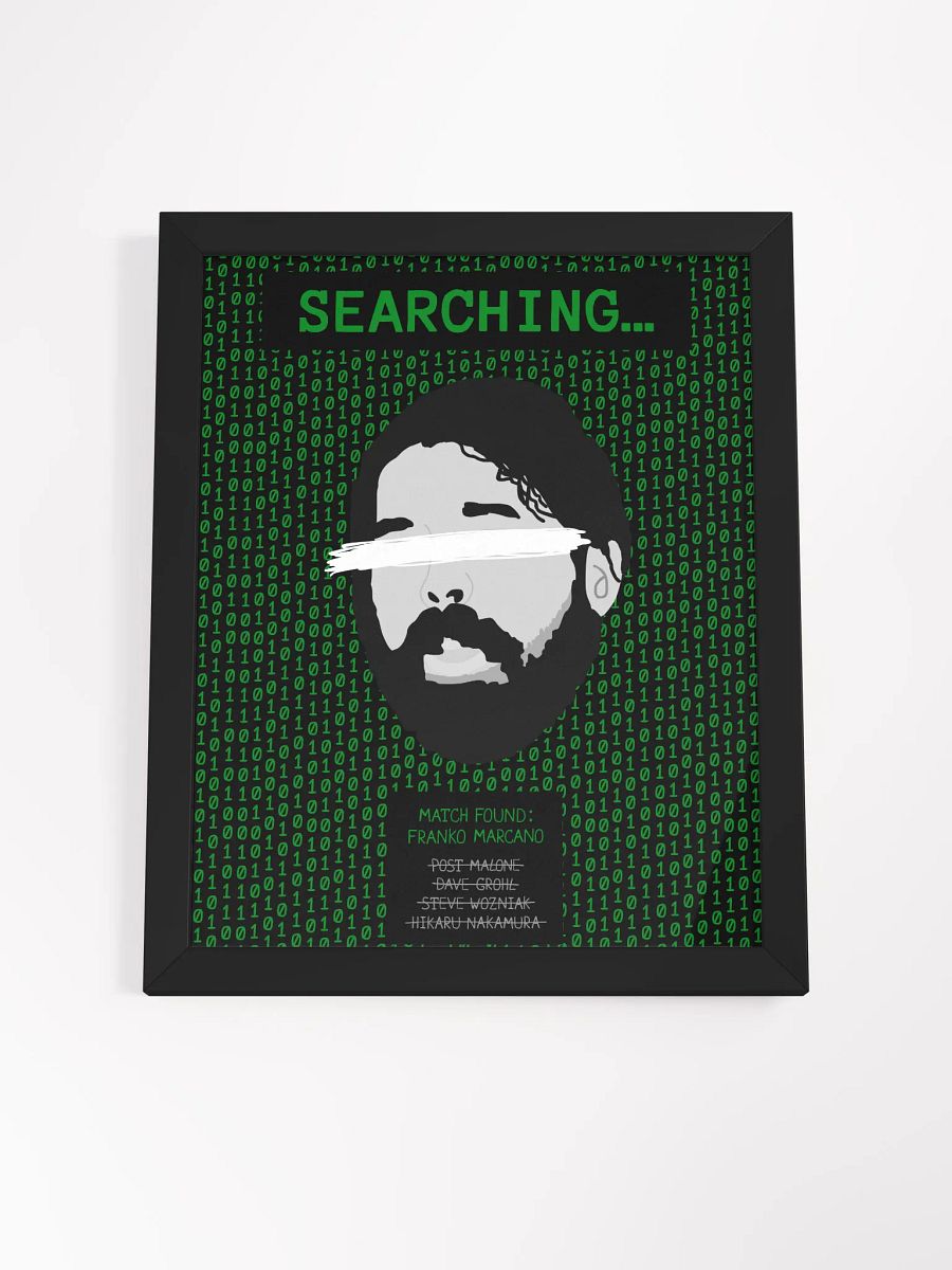 'Match Found' - Framed Poster product image (4)