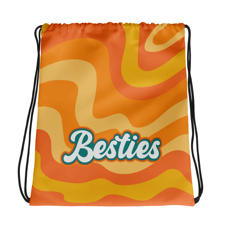 Besties Drawstring Bag product image (1)