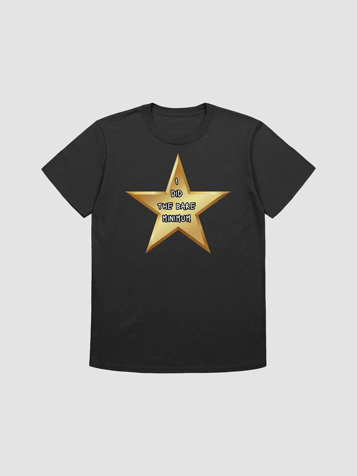 Bare Minimum Gold Star T-Shirt product image (3)