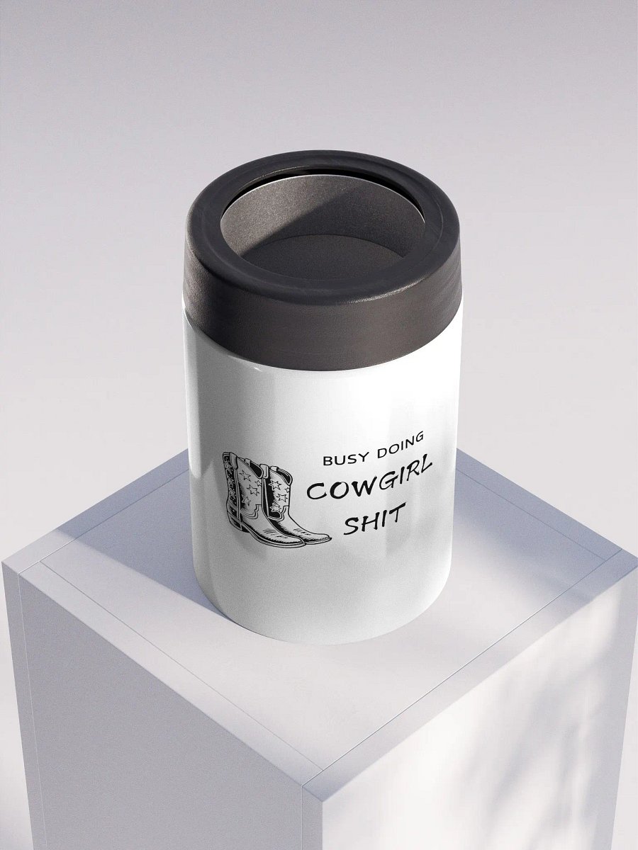 Cowgirl Shit Stainless Steel Koozie product image (4)