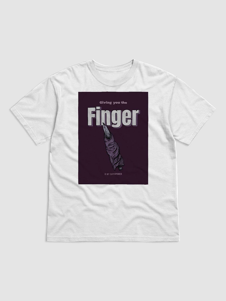 Jujutsu Power Tee: Unleash Your Inner Sorcerer with 'Finger Power' Design product image (1)