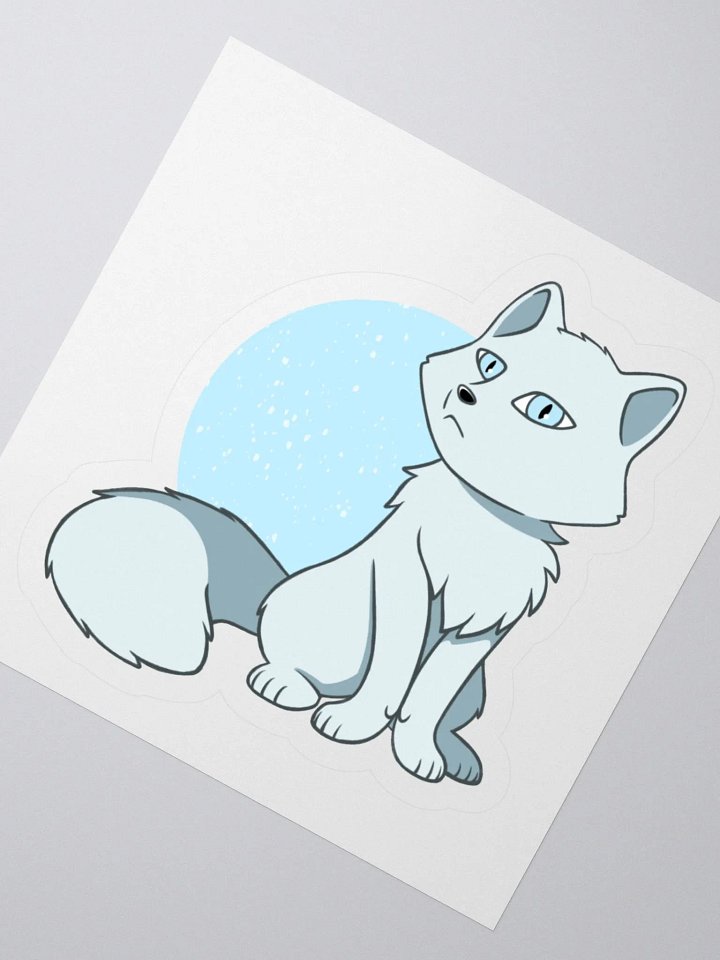 Arctic Fox Sticker product image (4)