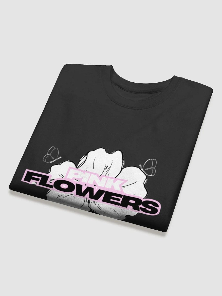Pink Flowers Stylized Premium Sweatshirt product image (4)
