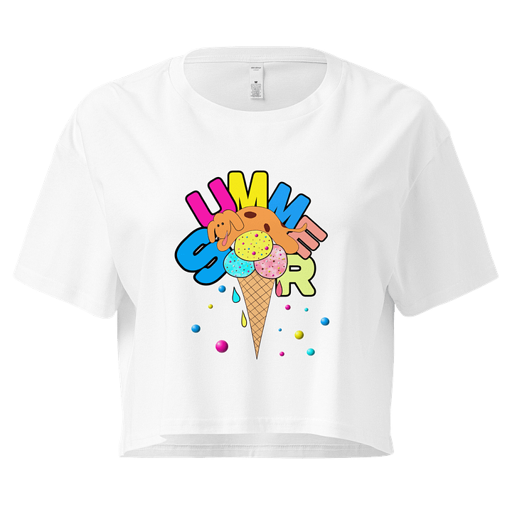 Summer Scoops Women's Crop Top product image (37)