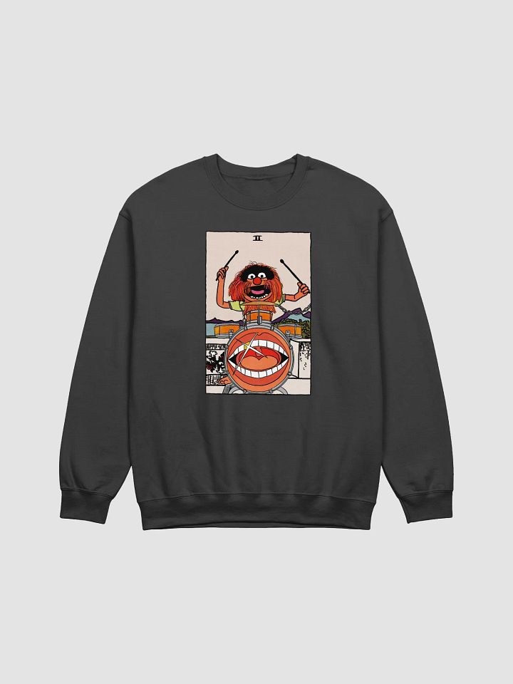 Animal Two of Wands Tarot Card Sweatshirt product image (1)