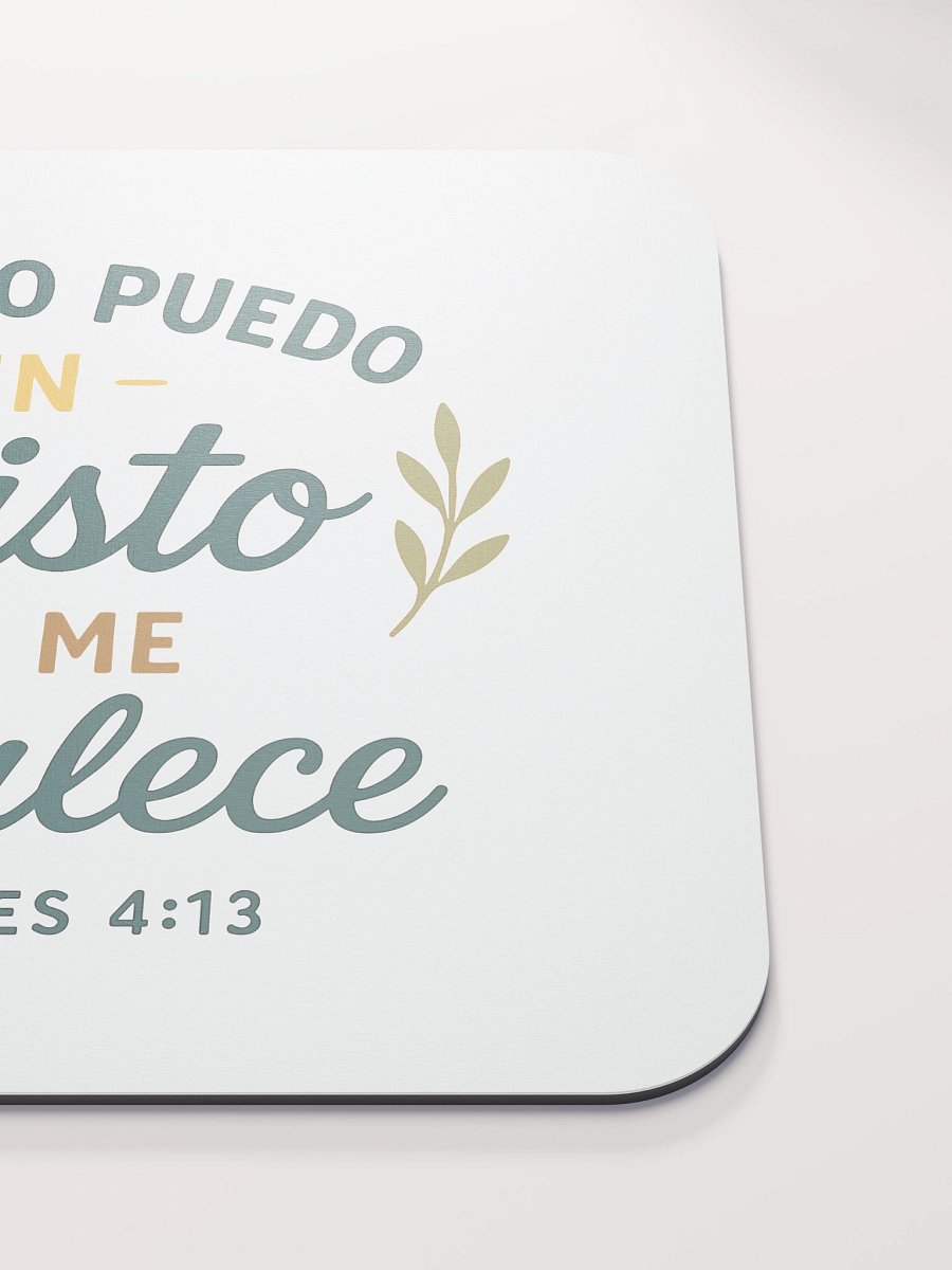 Faith Mouse Pad – “Todo lo puedo en Cristo” – Spanish Christian Design product image (5)