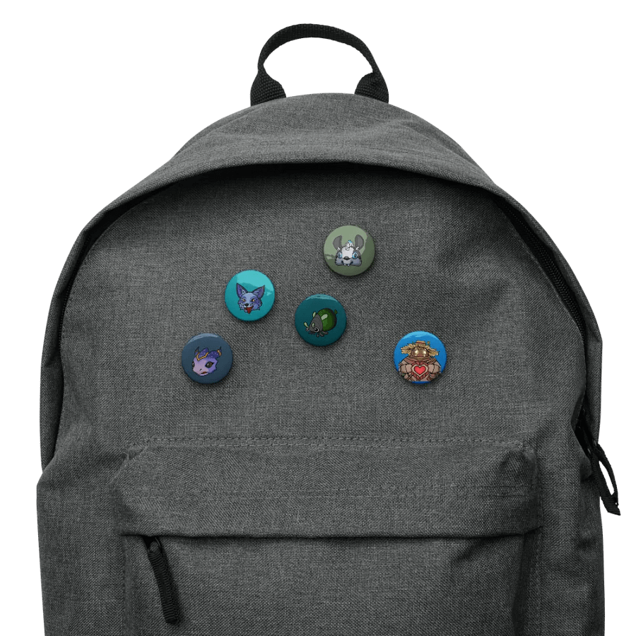 Palia Emotes Set - Pin Buttons product image (10)