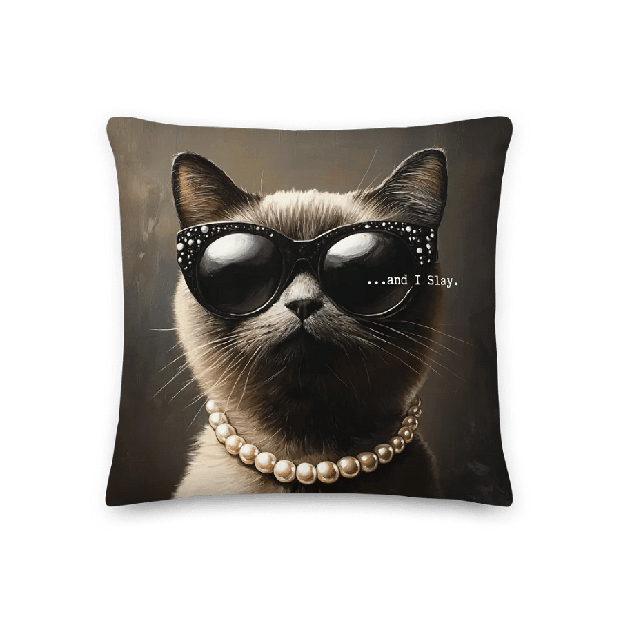 ... and I Slay: Decorative Pillow product image (1)
