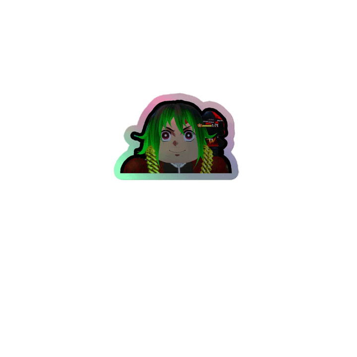Random User Holographic Sticker product image (1)