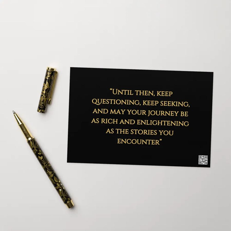 Midnight Mystery Greeting Card product image (2)