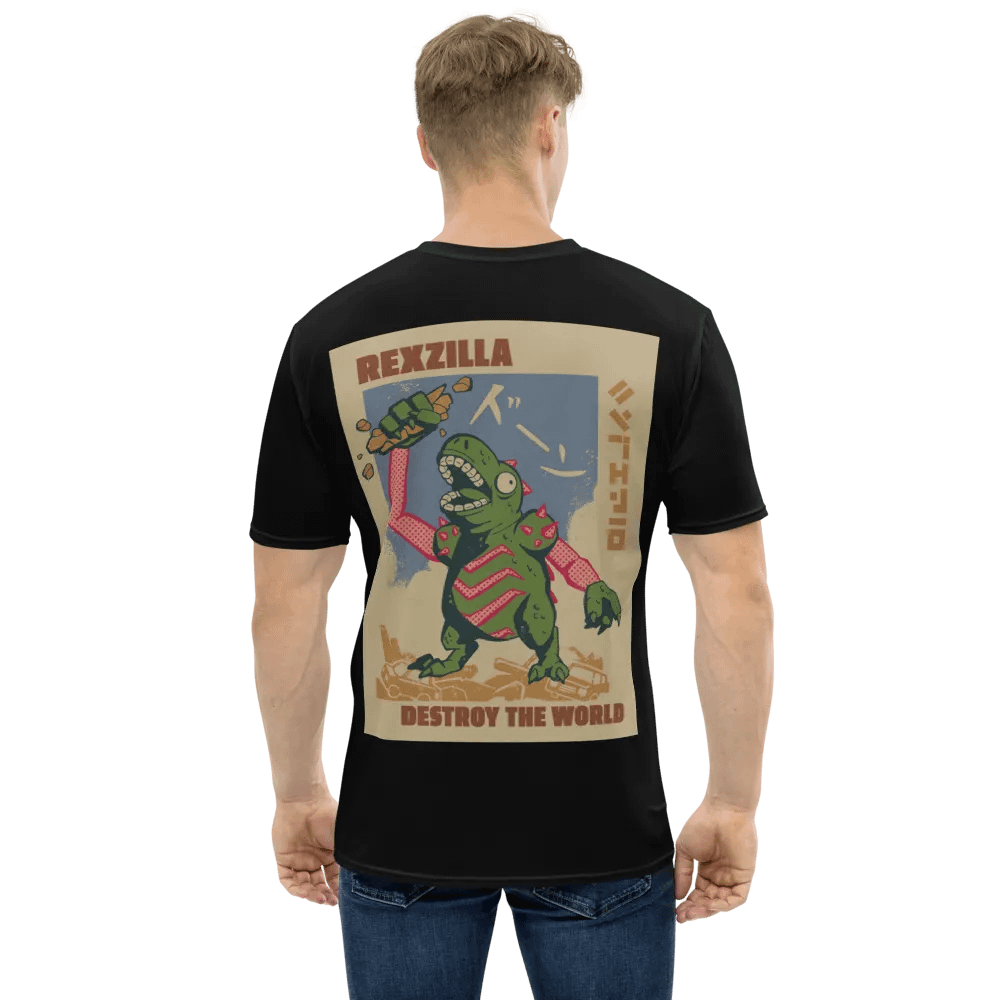 Rexzilla Poster T-Shirt - Black product image (1)