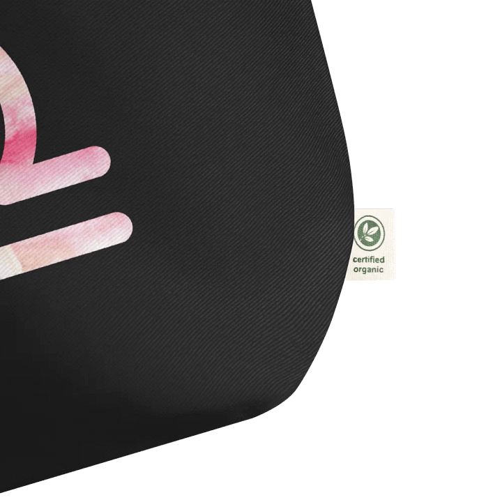 Libra Earth-tone Sigil Cotton Tote product image (2)