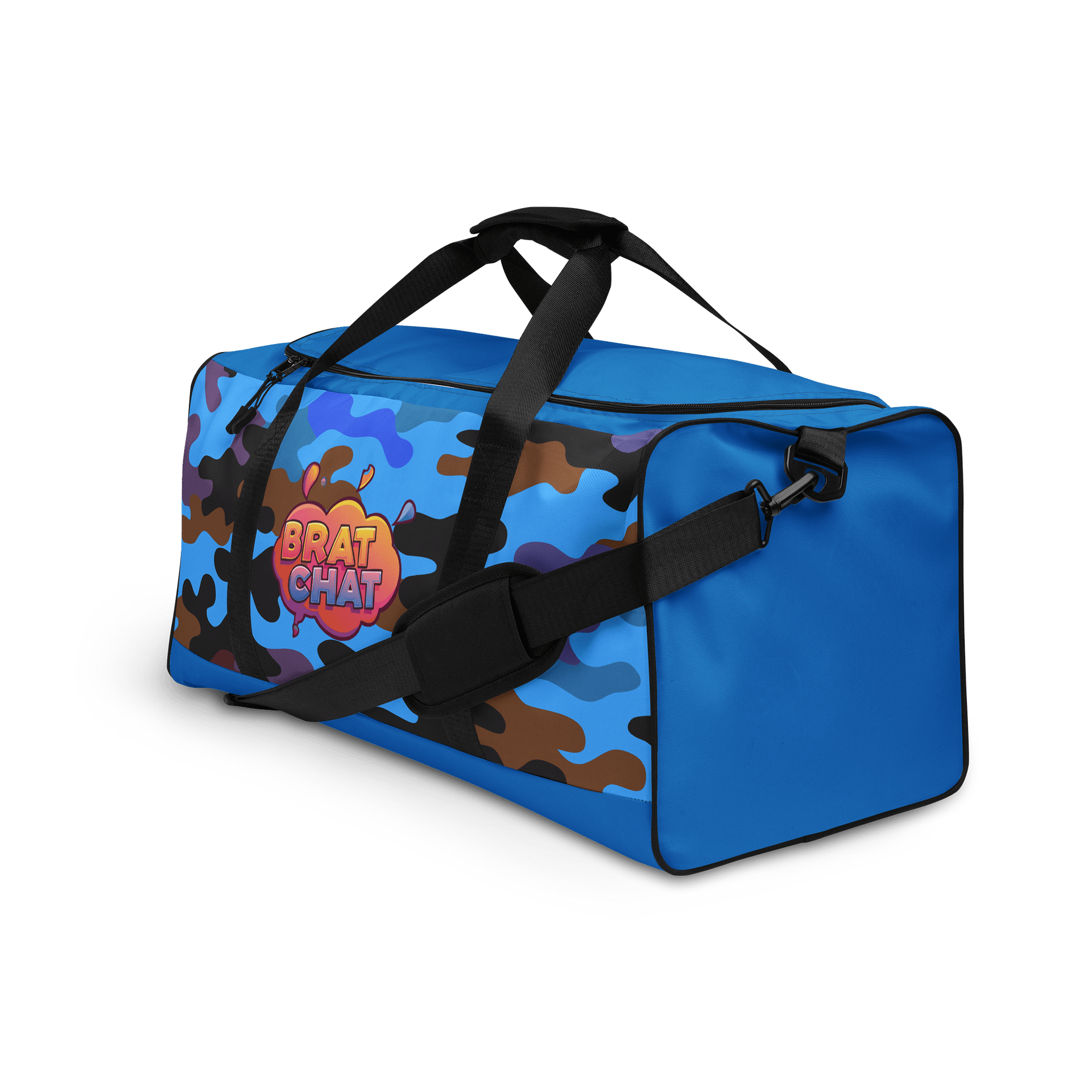 Vibrant Camo Customizable Duffle Bag product image (3)