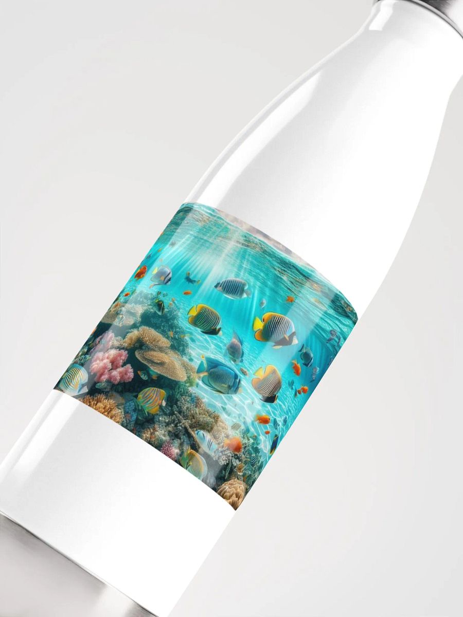 Coral Reef Adventure Stainless Steel Water Bottle | Ai Design product image (5)
