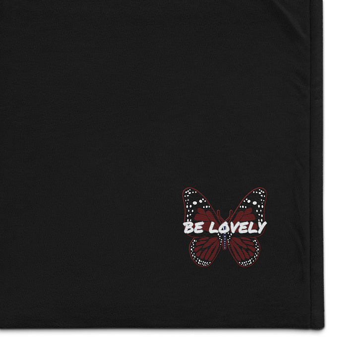 Be Lovely Butterfly Cozy Sherpa Blanket product image (1)
