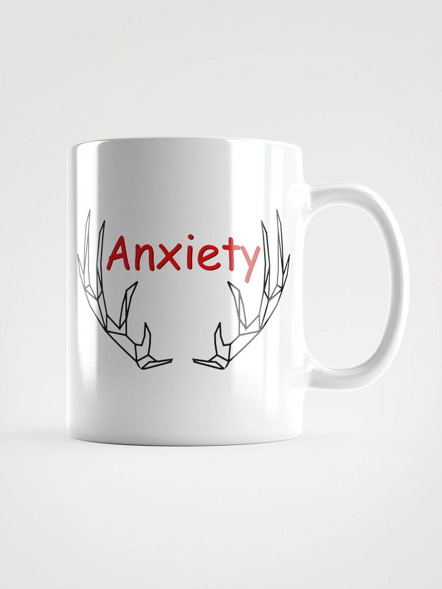 Anxiety Mug - White & Red product image (2)