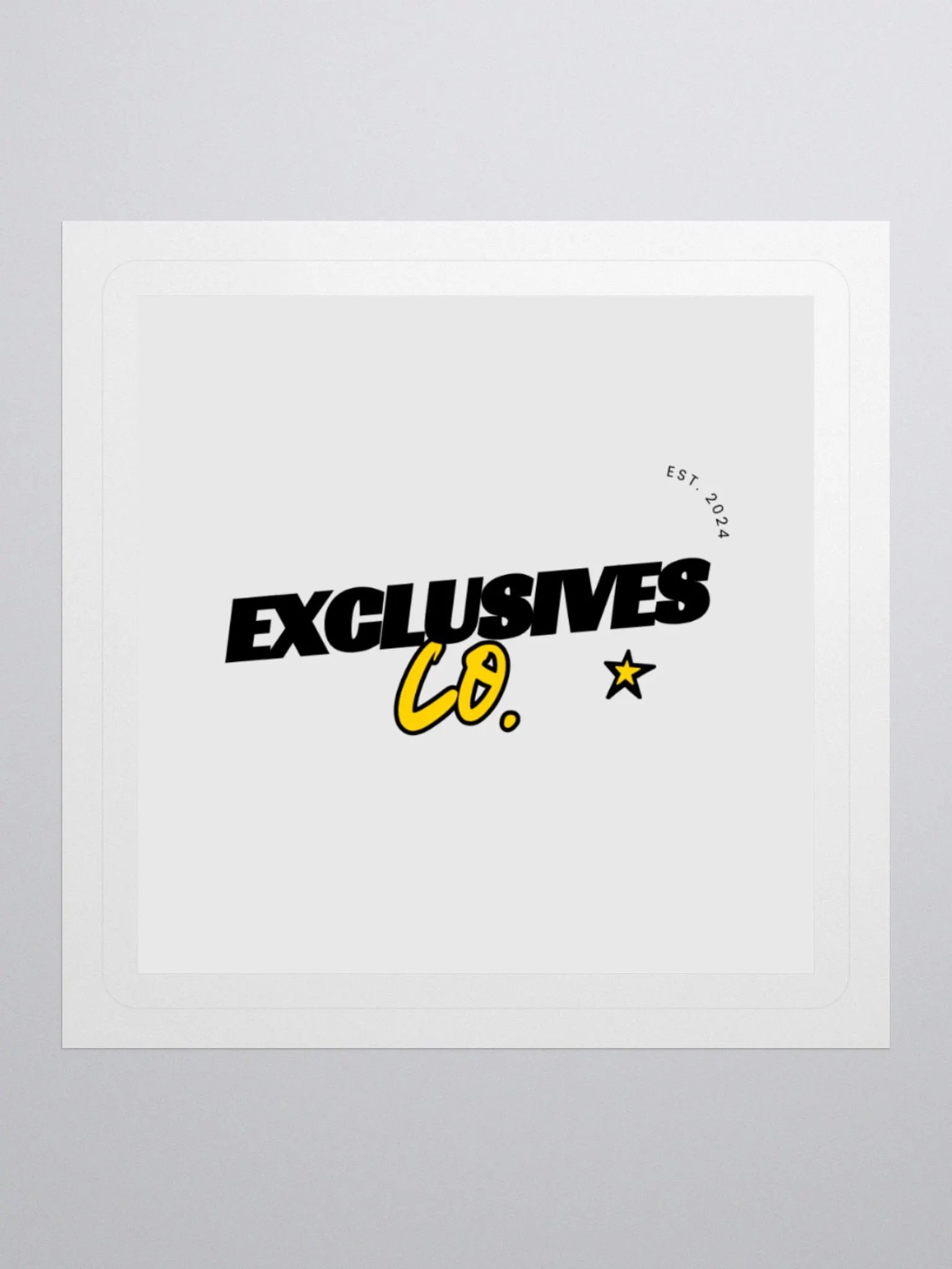 Exclusives Kiss Cut Stickers product image (1)