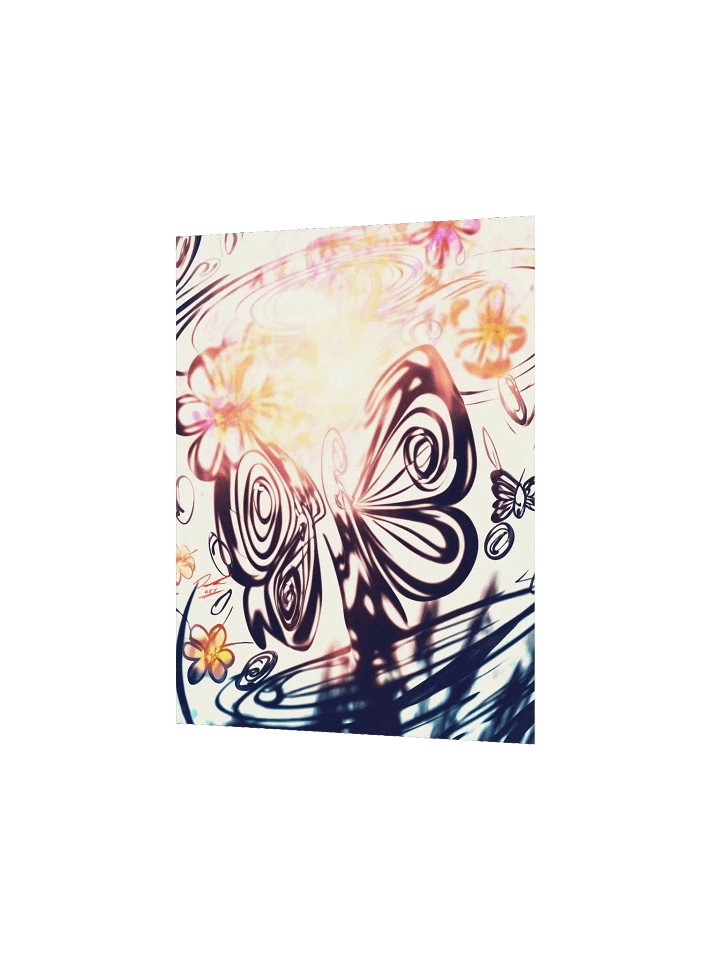 Abstract Healing Art Print No.1 Signed - Calming Energy Art Print for Meditation, Healing, Altars & Home Décor product image (19)