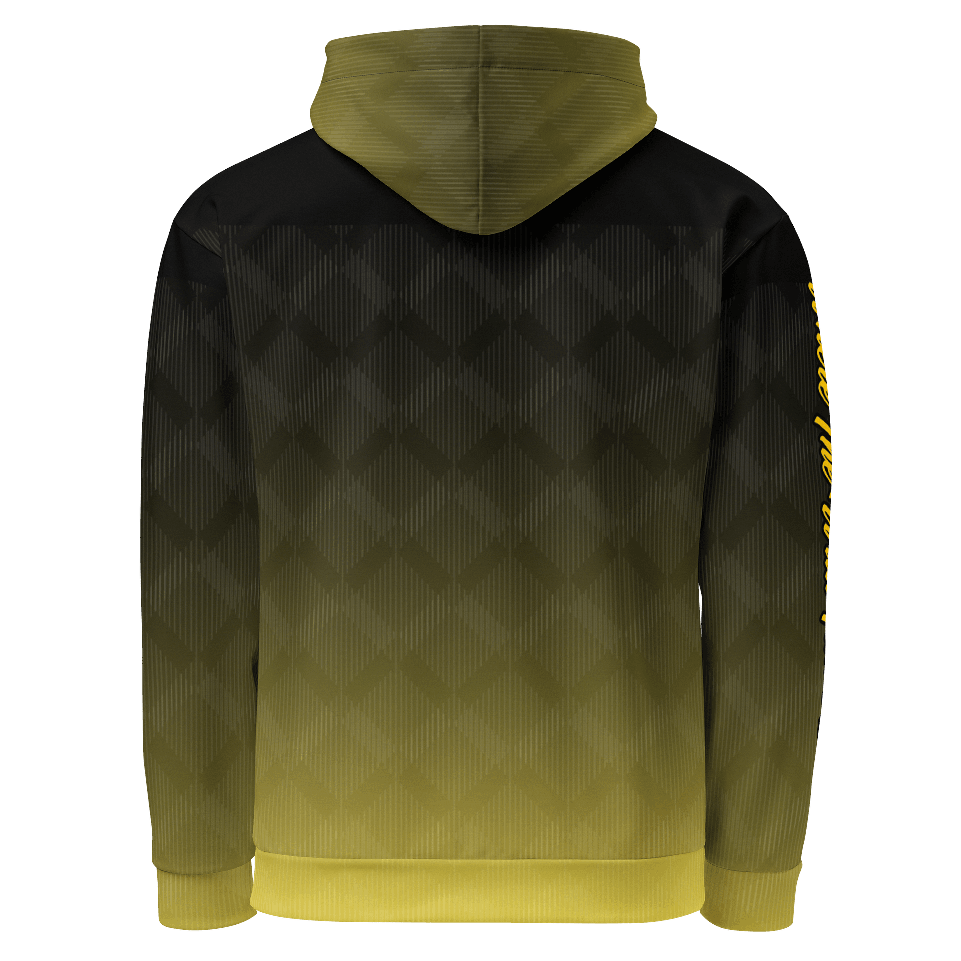 Black & Yellow Diamond Hoodie product image (3)
