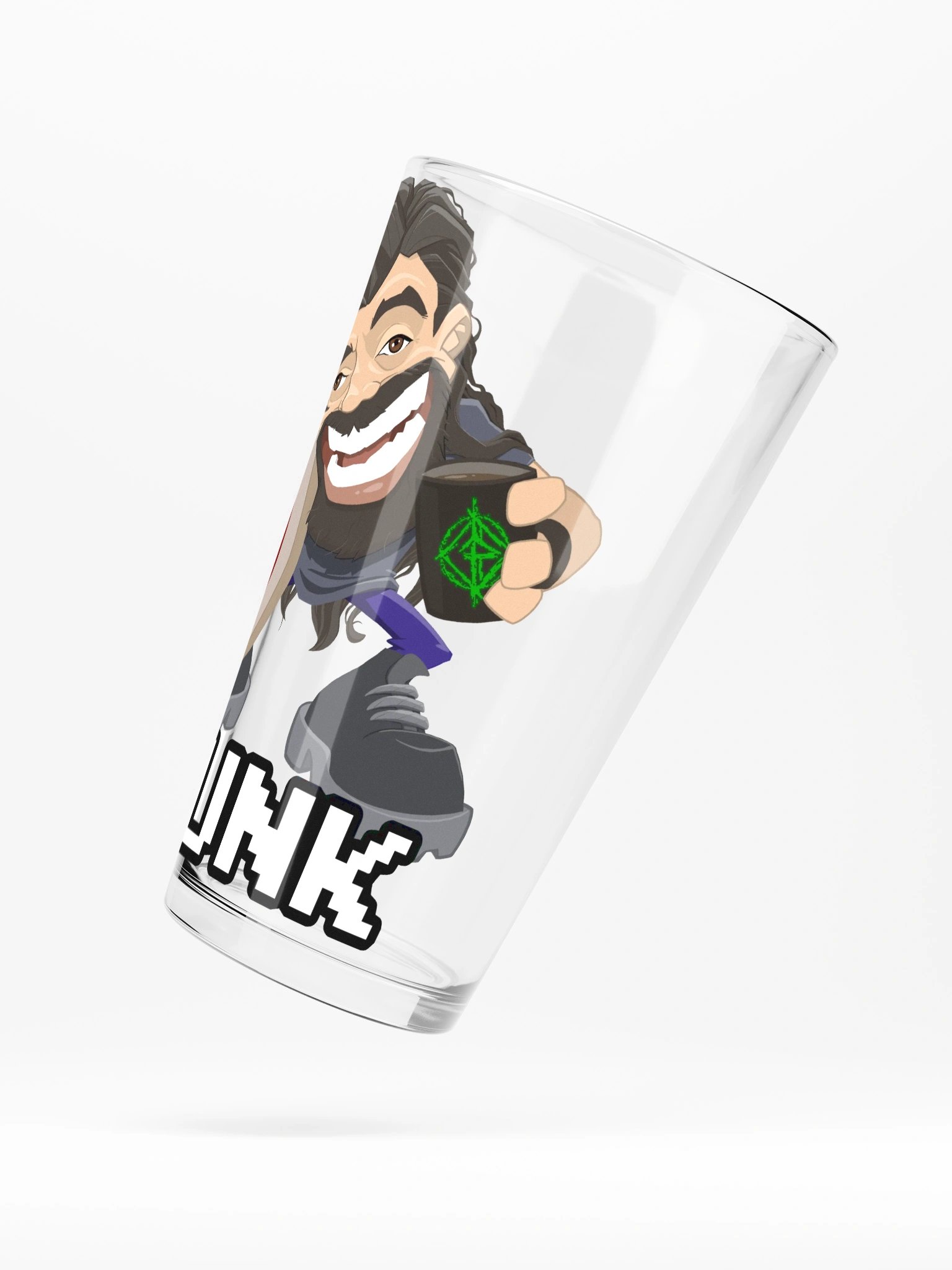 RUNK pint glass product image (5)