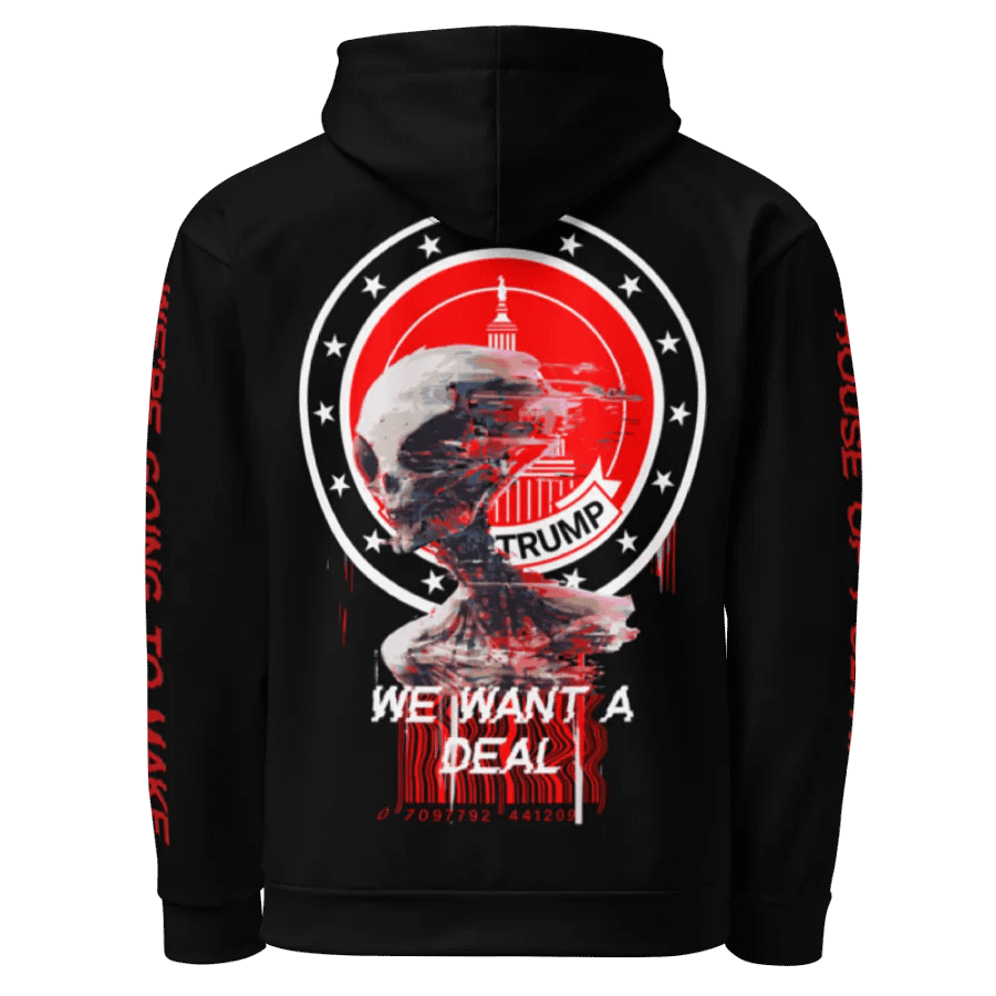 The Trump Extraterrestrial Deal Unisex Hoodie product image (1)