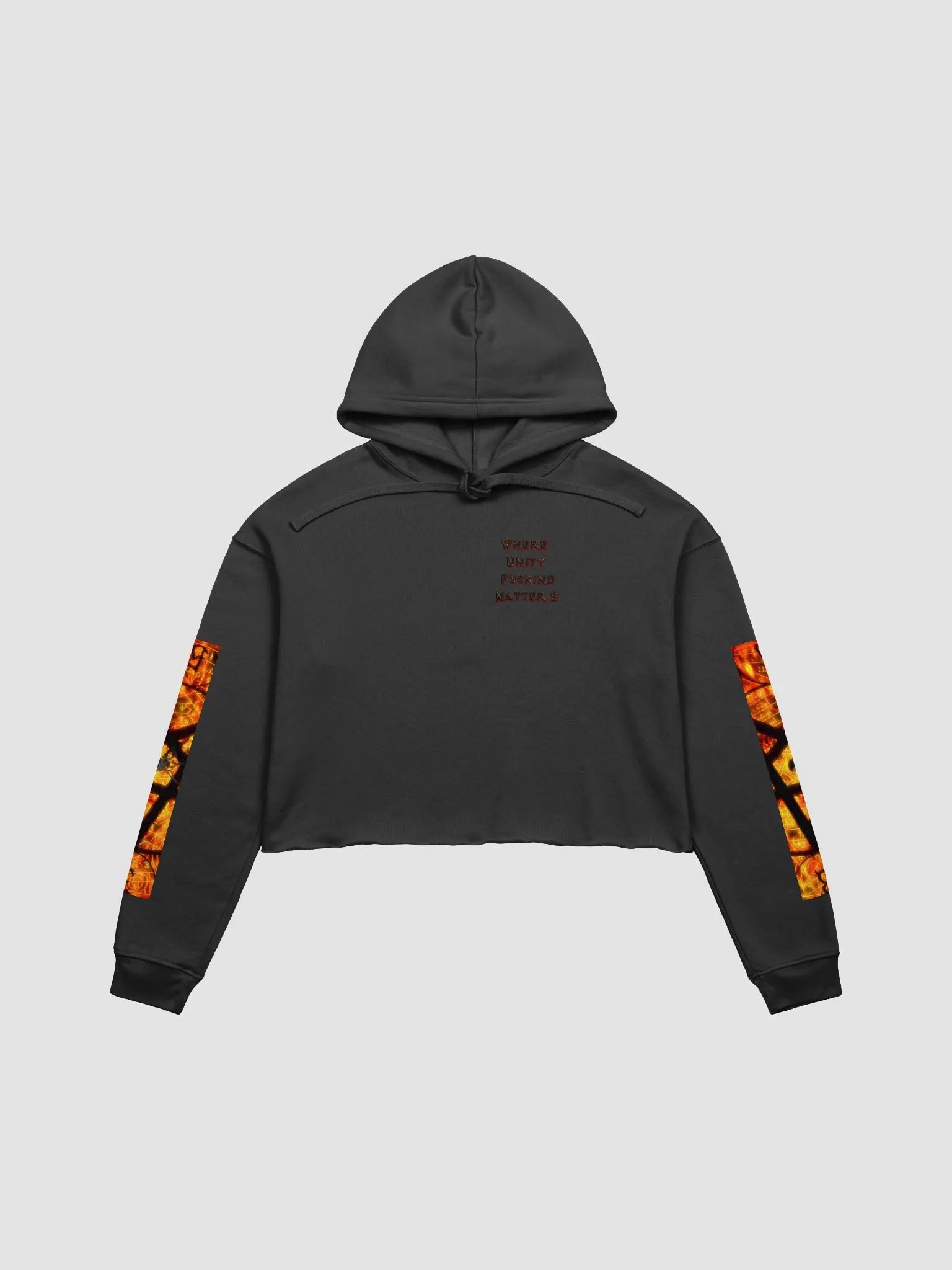 Lucifer's Lounge Special Edition Crop Top Hoodie product image (1)