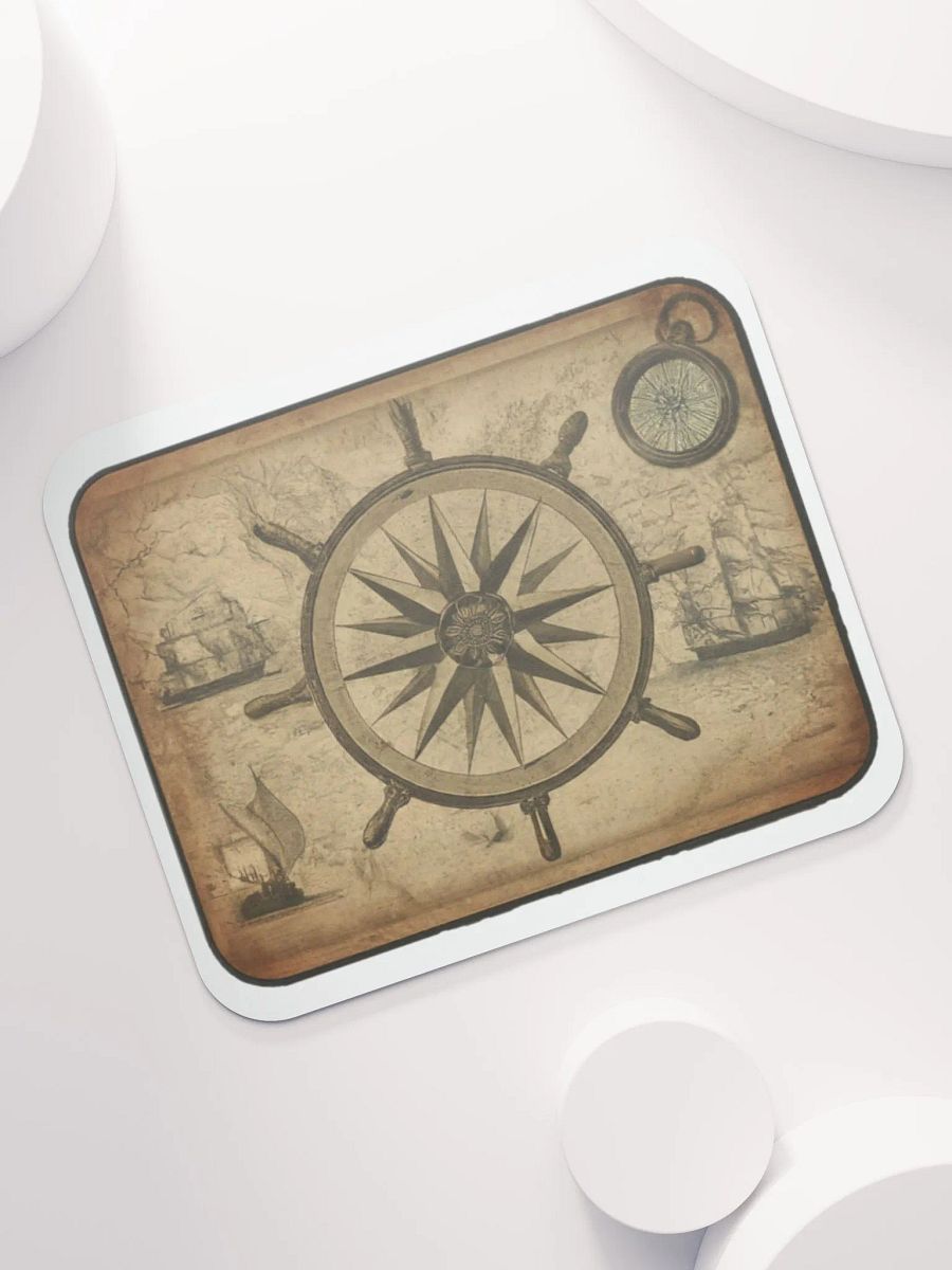 Vintage Nautical Mouse Pad product image (7)
