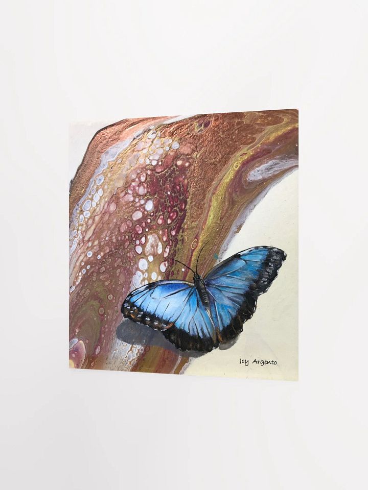 Blue Butterfly Print product image (2)