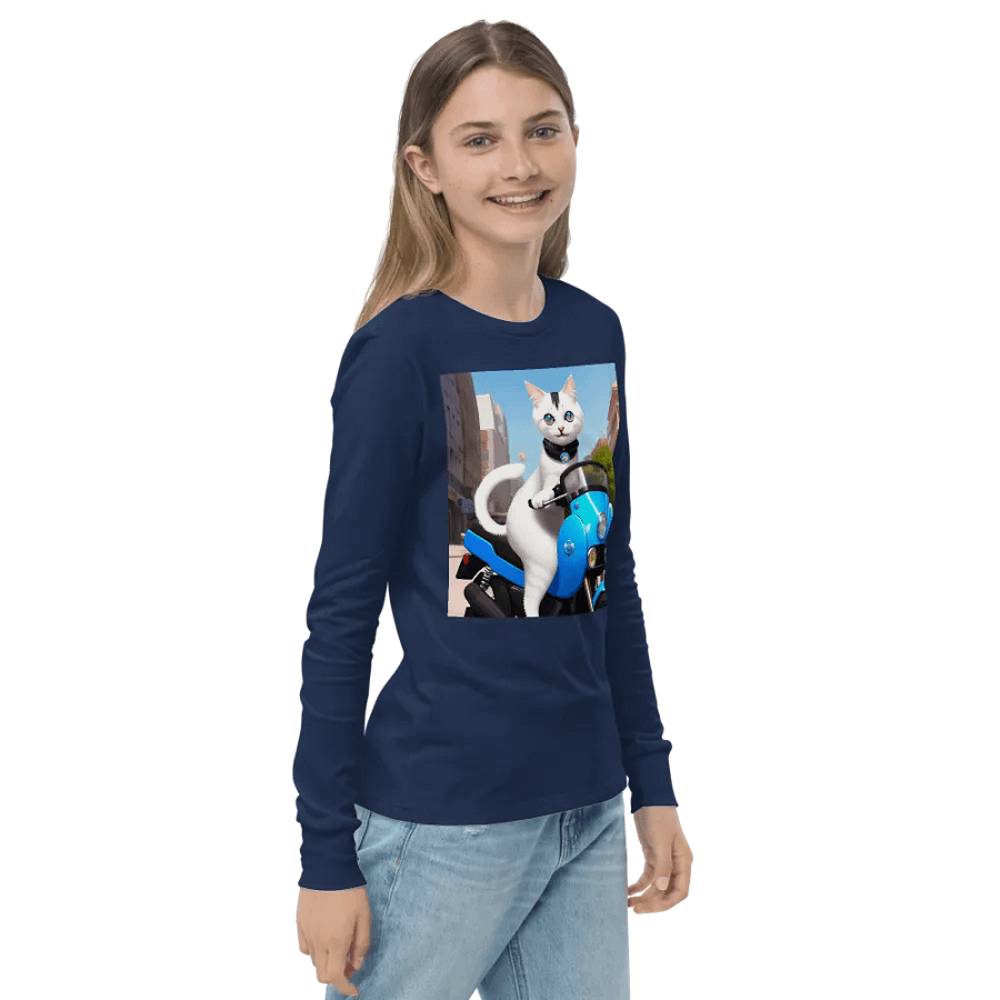 Blue Moto Cat product image (4)
