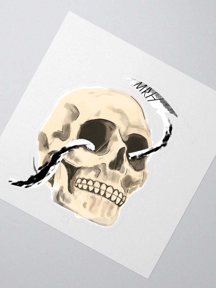 Tail Attack Skull Sticker product image (4)