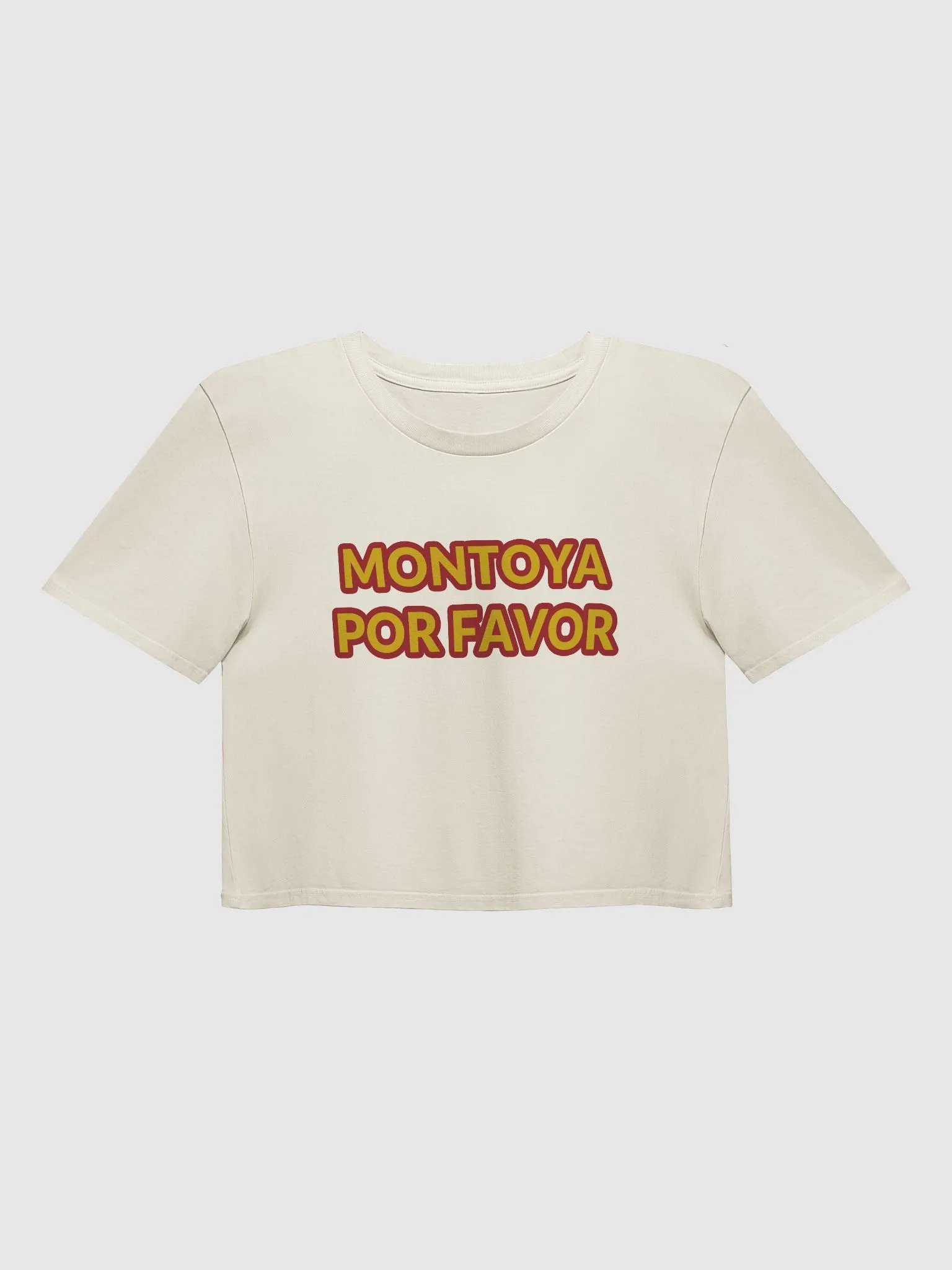 MONTOYA POR FAVOR Crop Top product image (1)
