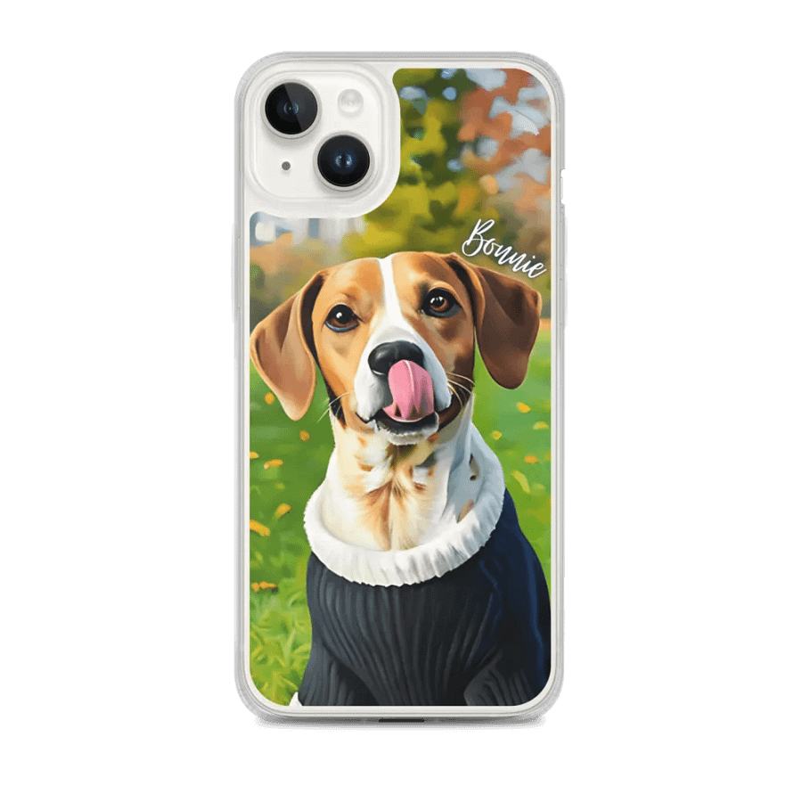 YOUR BEST FRIEND! / IPHONE CASE WITH PERSONALIZED NAME / DIGITAL ART product image (2)