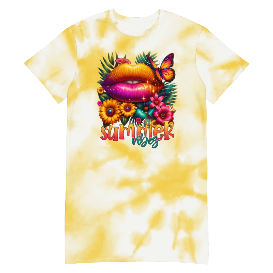 Butterfly Kiss Summer T-Shirt Dress product image (3)