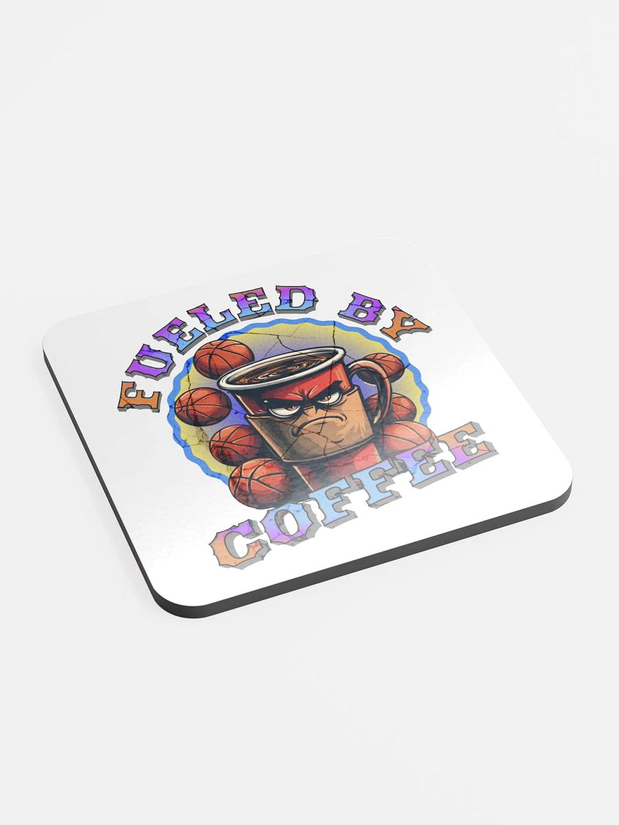 Fueled By Coffee Basketball Coaster Set product image (3)