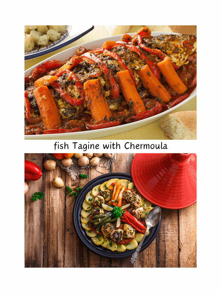Fish Tagine with Chermoula: A Moroccan Feast of Flavors product image (1)