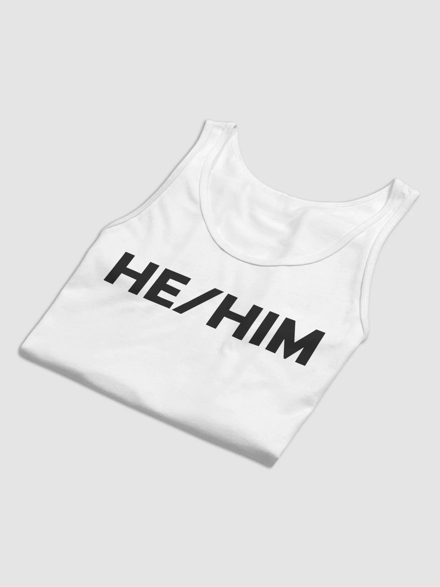 He/Him Jersey Tank product image (26)