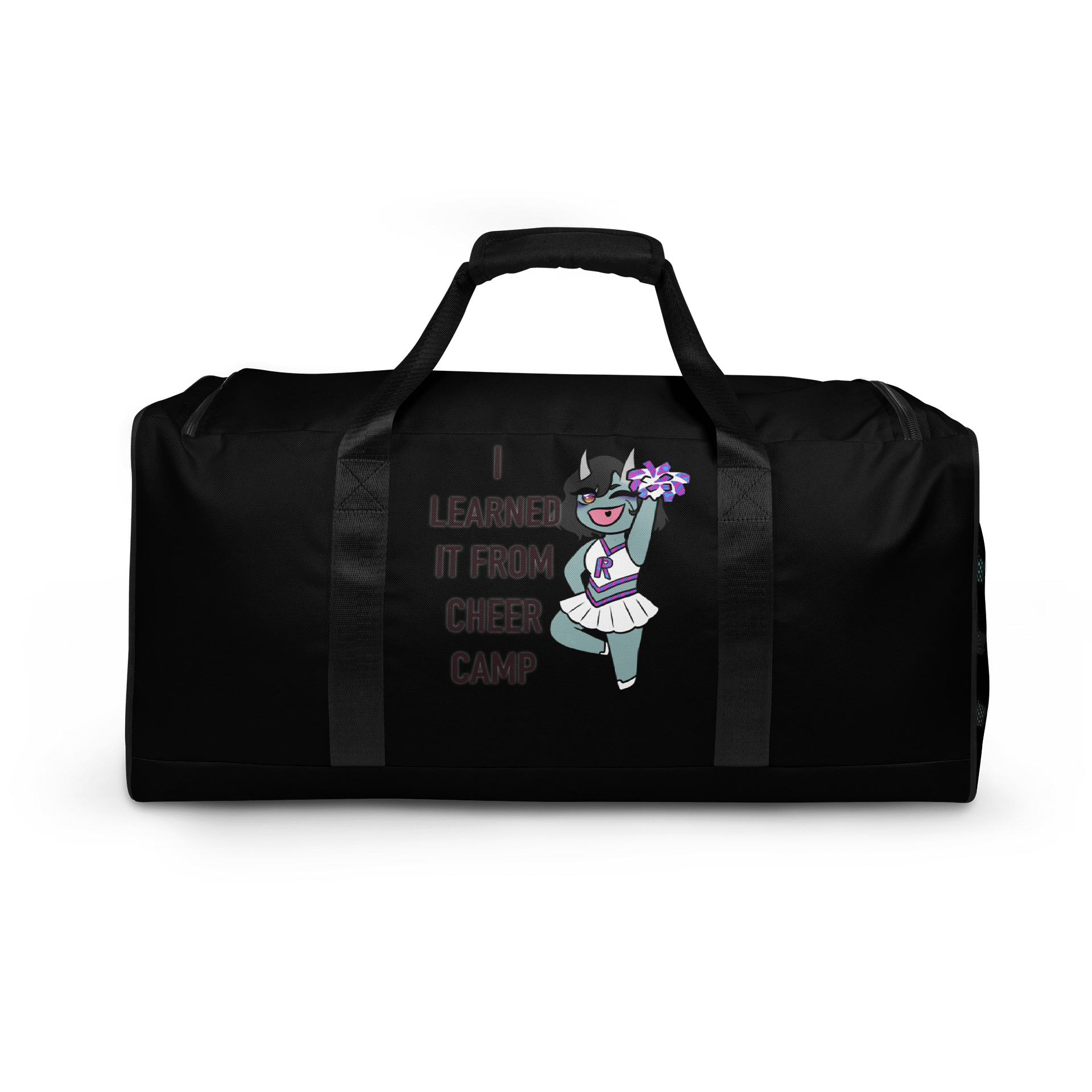 I Learned It From Cheer Camp Duffel Bag product image (4)