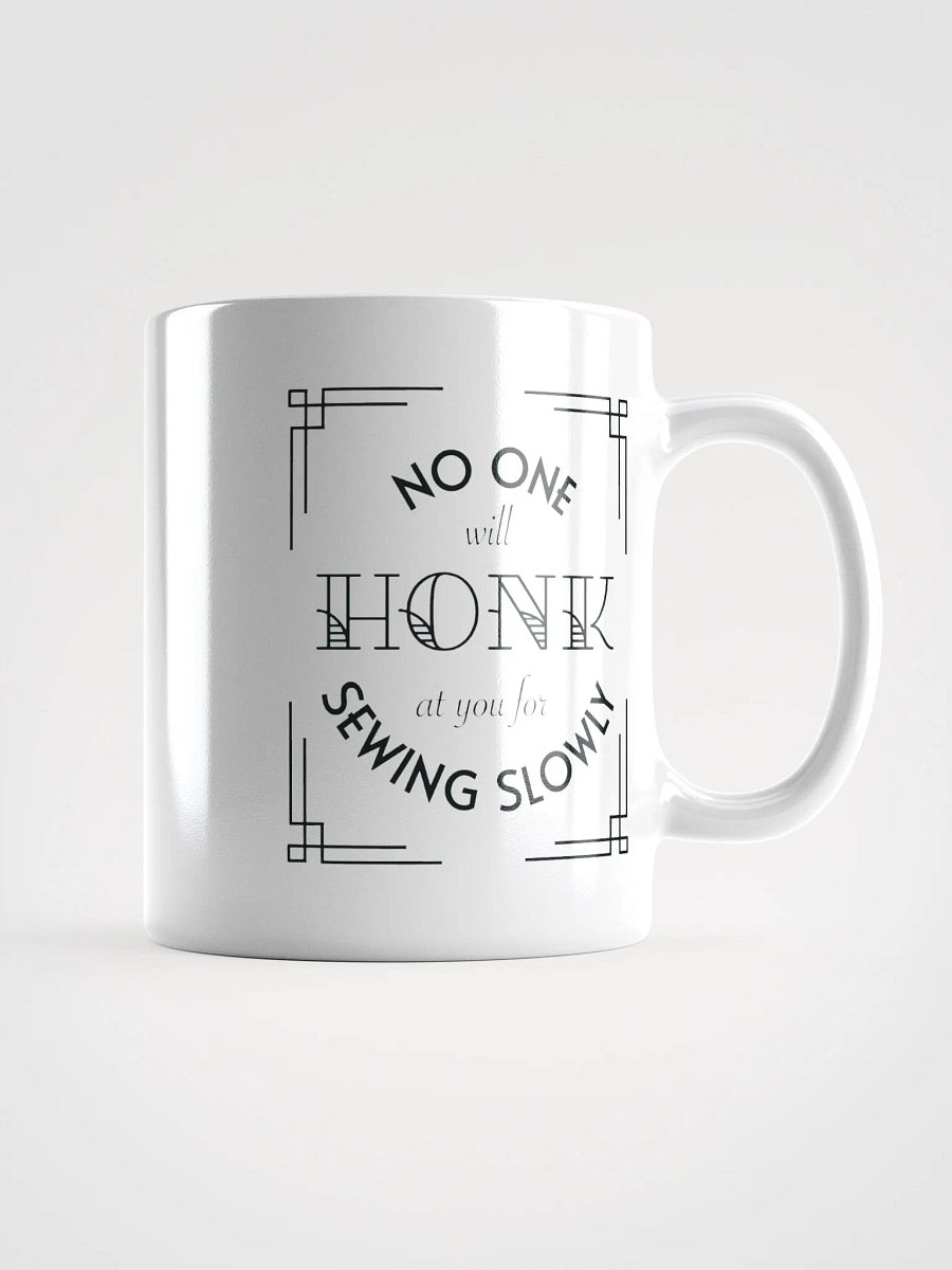 Sew Slowly Art Deco Mug product image (1)
